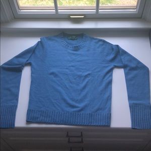 Sky blue cashmere sweater
